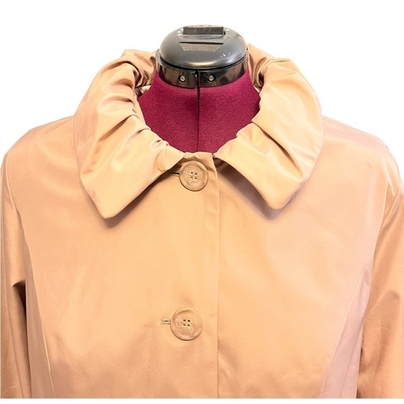 Guillaume Khaki Trench Coat with Feature Collar & Hood (Wardrobe Essential) - Picture 2 of 13